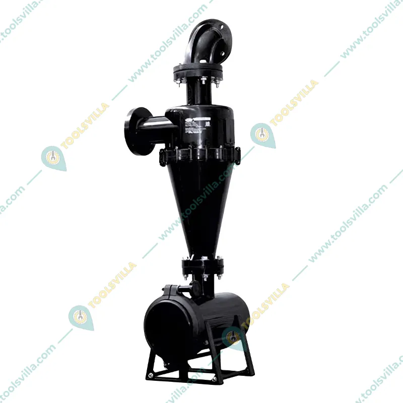 Hydrocyclone Filter with Flenge End Bend (30 m3/hr)(Size-2 inches)